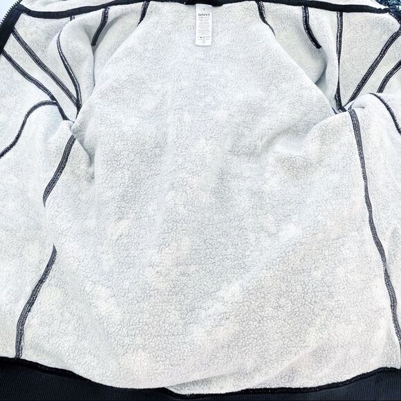 Ivivva Full Zip The Hoodie Sweatshirt Jacket In Aurora Flower White Aqua Glow 12 - Picture 8 of 12